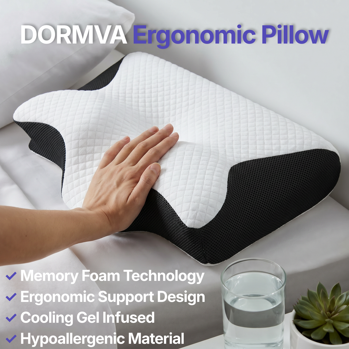 Dormva Cervical Support Pillow — Wake Up Without the Ache